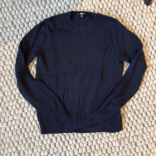 Uniqlo cashmere pulli blau - cashmere,
