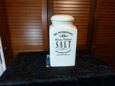 Vorratsdose v. Butlers "MRS. WINTERBOTTOM'S" für Salz Salt Keramik