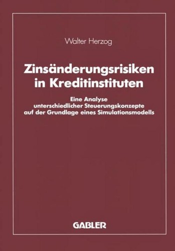 Zinsänderungsrisiken - , in