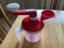 Tupperware Easy Mixx rot, Mixer, Teig, Sahne, Kuchen, Dips
