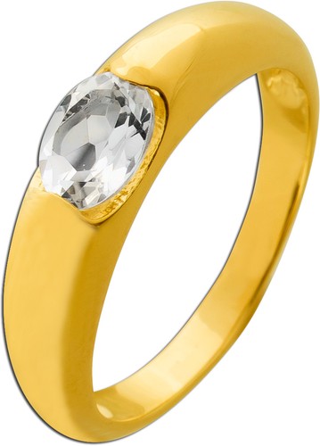 Topas ring silber vergoldet - topas,