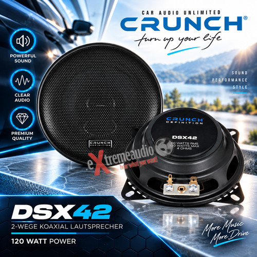 Crunch dsx42 - crunch, (4")