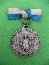 Schützenmedaille BSB Festabzeichen  Deutscher Schützentag München 1960