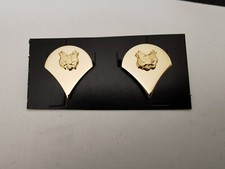 US Rangabzeichen Kragenabzeichen Metall gold - 1 Paar