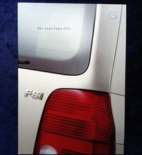 VW Lupo FSI Prospekt 10.2000,  neuwertig!!