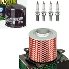 HONDA VT 500 E F PC11 1985 Luftfilter Ölfilter 4 NGK Zündkerzen Wartungskit Satz