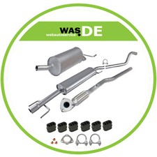 Komplette Auspuffanlage ab Kat Opel Astra H / H GTC 1.4 2004-2009 Auspuff