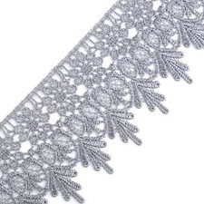 1m Meterware Ätzspitze Barock Spitzenborte Borte 70mm breit Farbwahl (3,76€/1m)