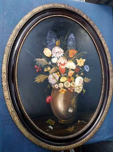 Blumenstilleben gemälde - blumenstilleben,