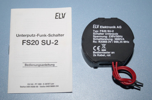 Elv fs20 unterputz - fs20, su-2
