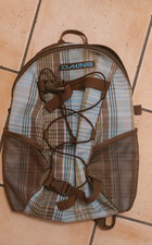 dakine rucksack braun kariert