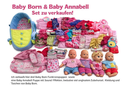 Großes baby born - baby, set