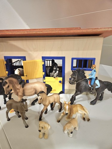 Schleich reitstall pferdestall - schleich,