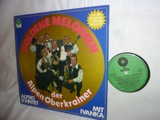 Alpski Kvintet Ivanka Alpen Oberkrainer, Goldene Melodien, Austria VM Records LP