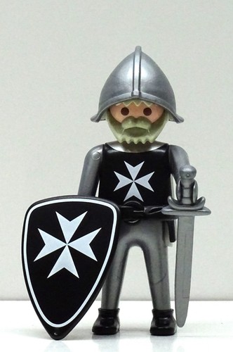 Malteser ritter schwarz weiss - ritter,