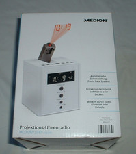 Projektion Uhrenradio mit Weckfunktion Uhr Radio Medion NEU