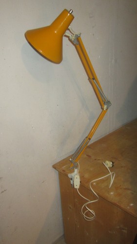 Vintage architektenlampe - vintage,