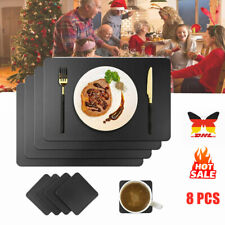 8 pcs Tischset Platzset Filz