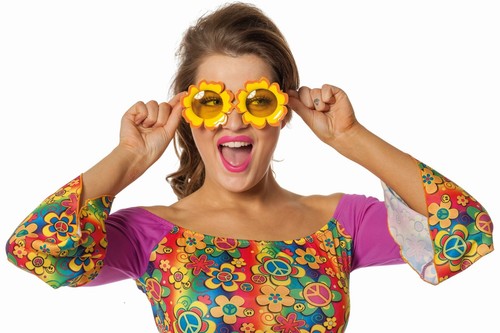 Blumenbrille sonnenblume - blumenbrille,