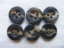ca 1,5 cm 6 Stück Knopf