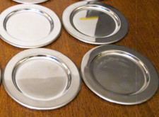 Teller /Untersetzer "silber" -