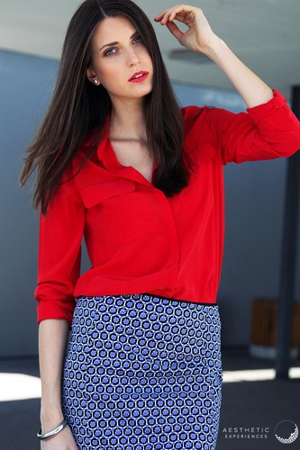 Trend rock retro muster - trend,