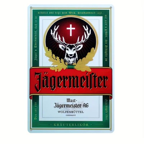 Blechschild jägermeister - blechschild,