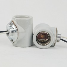 2x E27 Dual Keramik Fassung