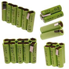 Akkupack 2,4V 3,6V 4,8V 6,0 7,2 12V 2200mA NiMH Flat-Top Pyramide Akku Mignon AA