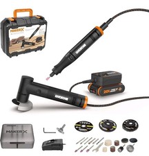 WORX WX990 MakerX Akku Multifunktionswerkzeug Set Winkelschleifer Drehwerkzeug