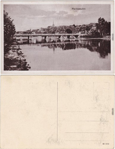 Marktzeuln brücke und stadt - brücke,