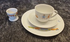 Kindergeschirr aus Porzellan - 70er Jahre - 11 tlg. - Arzberg -  