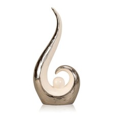 Skulptur  Objekt Welle Keramik