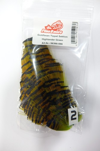 Goldfasan tippet sektion - goldfasan,