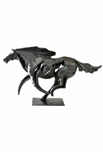 Bronzefigur abstraktes - bronzefigur,
