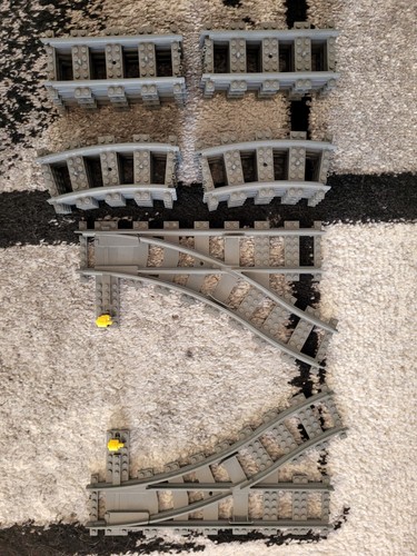 Lego city schienen 2 - city,
