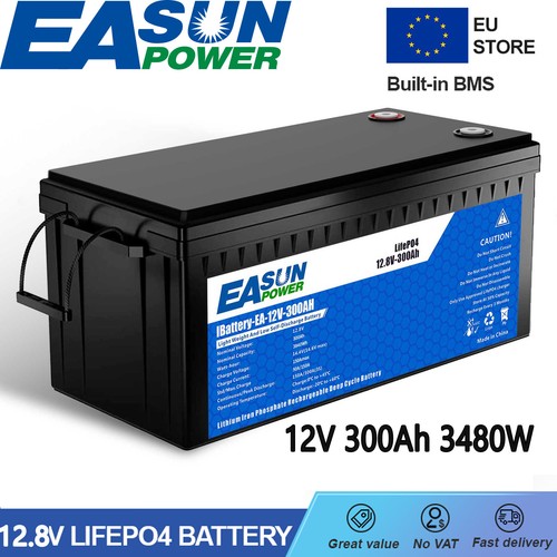 Easun 300ah 12v lifepo4 - 300ah,