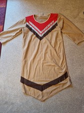 Indianer Kostüm/Kleid Damen, Gr. M (40/42), helbraun,  guter Zustand