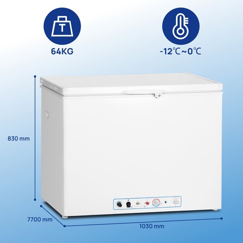 Smad 191l gefrierschrank - 191l, weiß