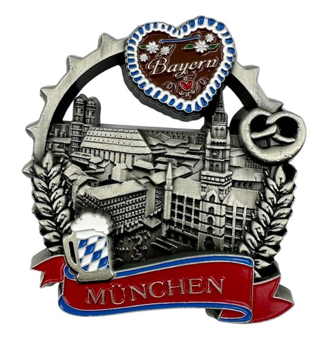 München metallmagnet bierkrug - metallmagnet,