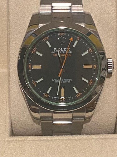 Rolex milgauss 116400gv - rolex,