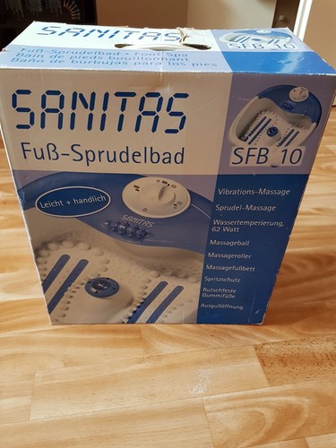 Sanitas fussbad massage gerät - fussbad,