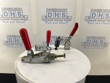 NEU 3x DE-STA-CO Schnellspanner 624, 604-MM, 6802-2 Klemmspanner Edelstahl Desta