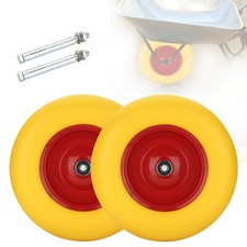 Schubkarrenrad Vollgummi PU