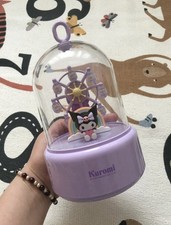 Kuromi Nachtlampe mit rotierendem Riesenrad und Spieluhr