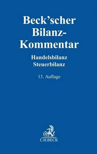 Beck scher bilanz - beck'scher, bilanz-kommentar