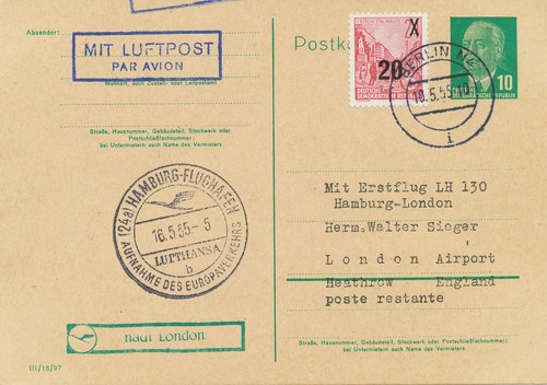 Ddr 1955 selt - ddr, mitläuferpost