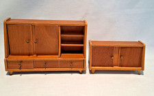 Puppenstube Wohnzimmerschrank Schränkchen/Anrichte