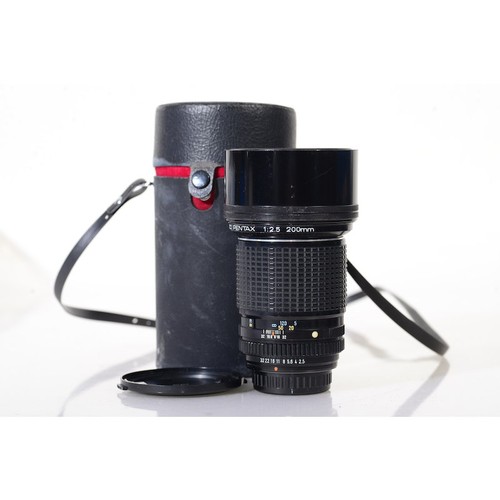 Pentax smc 200mm - pentax, 2,5/200mm