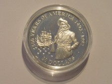 50 Dollar Silbermünze - 500